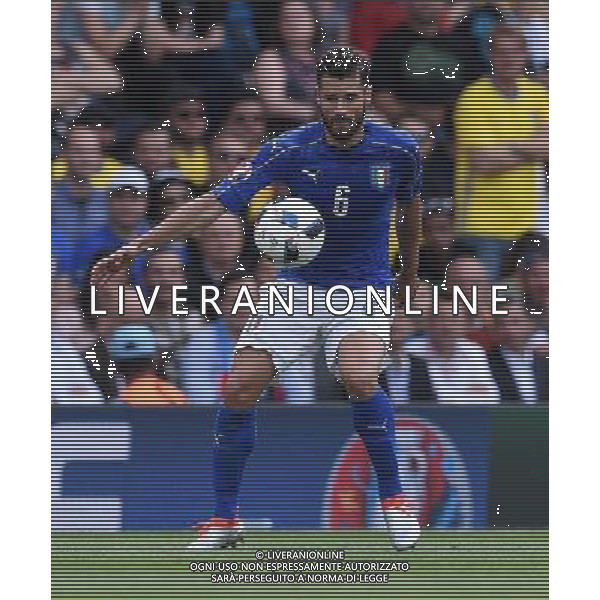 UEFA Francia EURO 2016 Final Tournament Group Stage E Tolosa - 17.06.2016 Italia-Svezia Nella Foto:Candreva Antonio /Ph.Vitez-Ag. Aldo Liverani