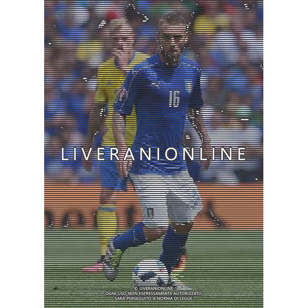 UEFA Francia EURO 2016 Final Tournament Group Stage E Tolosa - 17.06.2016 Italia-Svezia Nella Foto:De Rossi Daniele /Ph.Vitez-Ag. Aldo Liverani