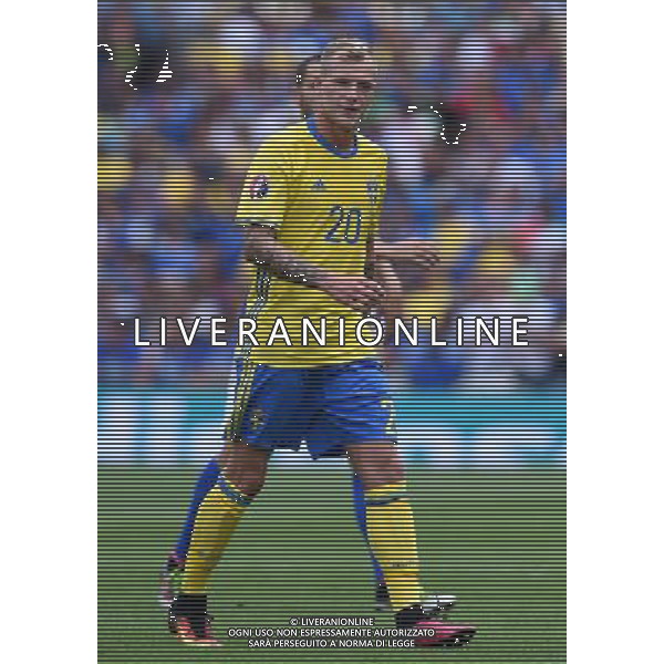 UEFA Francia EURO 2016 Final Tournament Group Stage E Tolosa - 17.06.2016 Italia-Svezia Nella Foto:Guidetti John /Ph.Vitez-Ag. Aldo Liverani