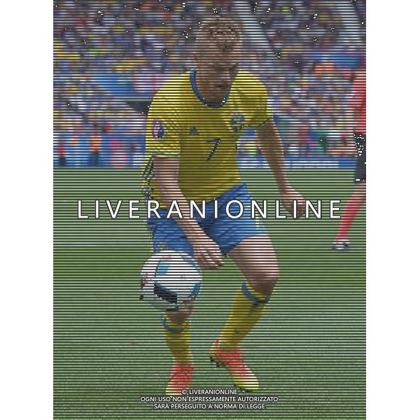 UEFA Francia EURO 2016 Final Tournament Group Stage E Tolosa - 17.06.2016 Italia-Svezia Nella Foto:Larsson Sebastian /Ph.Vitez-Ag. Aldo Liverani