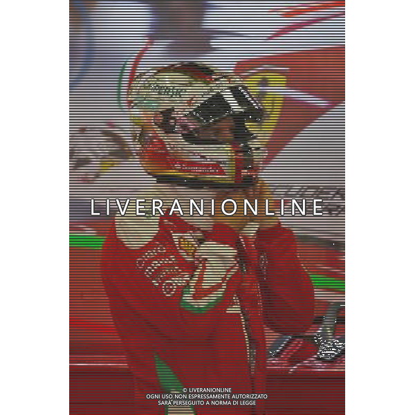 Sebastian Vettel (GER) Ferrari. 18.06.2016. Formula 1 World Championship, Rd 8, European Grand Prix, Baku Street Circuit, Azerbaijan, Qualifying Day. / AGENZIA ALDO LIVERANI SAS - Motor Racing - Formula One World Championship - European Grand Prix - Qualifying Day - Baku, Azerbaijan 18.06.2016 - Prove Ufficiali Qualifiche / ITALY ONLY EDITORIAL USE ONLY 