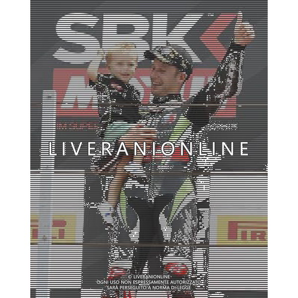 Campionato Mondiale Superbike, Pirelli Riviera di Rimini, Round 8, Misano 18/06/2016, nella foto: JONATHAN REA, SUL PODIO, ©C.ZAMAGNI/AGENZIA ALDO LIVERANI S.A.S