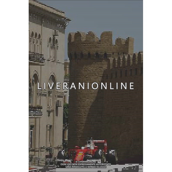 Sebastian Vettel (GER) Ferrari SF16-H. 18.06.2016. Formula 1 World Championship, Rd 8, European Grand Prix, Baku Street Circuit, Azerbaijan, Qualifying Day. AG ALDO LIVERANI SAS ONLY ITALY