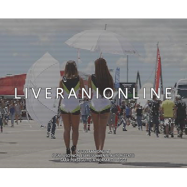 Campionato Mondiale Superbike, Pirelli Riviera di Rimini, Round 8, Misano 18/06/2016, nella foto: UMBRELLA GIRLS, OMBRELLINE, ©C.ZAMAGNI/AGENZIA ALDO LIVERANI S.A.S