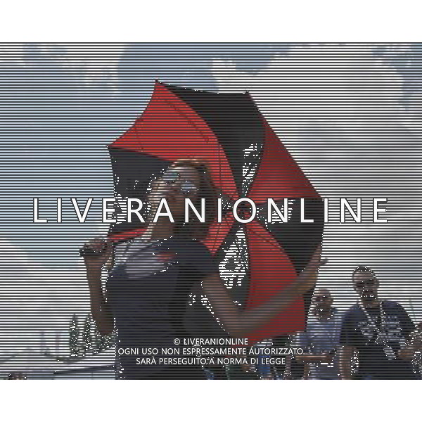 Campionato Mondiale Superbike, Pirelli Riviera di Rimini, Round 8, Misano 18/06/2016, nella foto: UMBRELLA GIRL, OMBRELLINA, ©C.ZAMAGNI/AGENZIA ALDO LIVERANI S.A.S