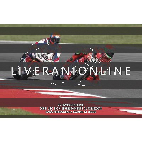 Campionato Mondiale Superbike, Pirelli Riviera di Rimini, Round 8, Misano 18/06/2016, nella foto: DAVIDE GIUGLIANO, MICHAEL VAN DER MARK, ©C.ZAMAGNI/AGENZIA ALDO LIVERANI S.A.S