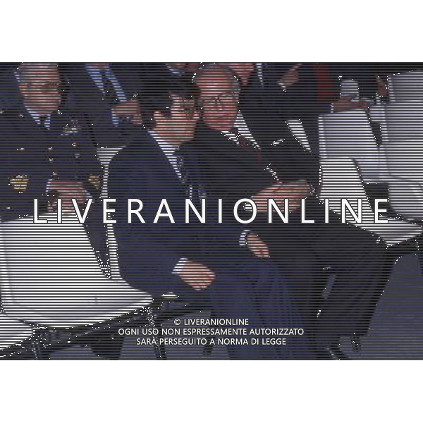 Vittorio Merloni imprenditore italiano, presidente onorario di Indesit Company - Retrospettiva nella foto con Giovanni Spadolini nel 1984 ©Archivio/ AGENZIA ALDO LIVERANI SAS