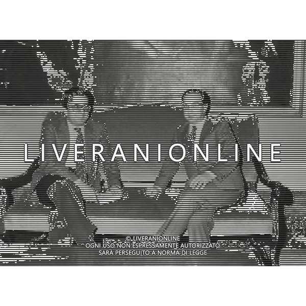 Vittorio Merloni imprenditore italiano, presidente onorario di Indesit Company - Retrospettiva nella foto con Carlo Tognoli ©Archivio/ AGENZIA ALDO LIVERANI SAS
