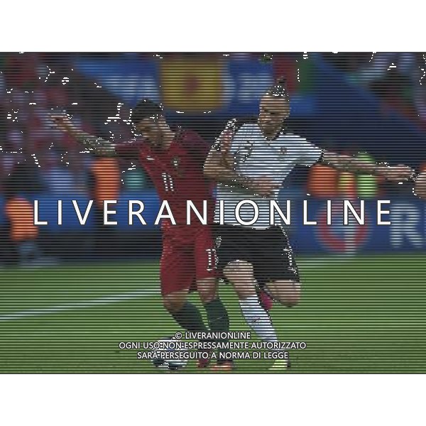 UEFA Francia EURO 2016 Final Tournament Group Stage F Parigi - 18.06.2016 Portogallo-Austria Nella Foto:Arnautovic Marko-Vierinha /Ph.Vitez-Ag. Aldo Liverani