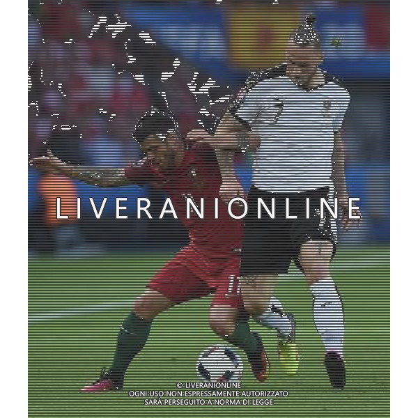 UEFA Francia EURO 2016 Final Tournament Group Stage F Parigi - 18.06.2016 Portogallo-Austria Nella Foto:Arnautovic Marko-Vierinha /Ph.Vitez-Ag. Aldo Liverani