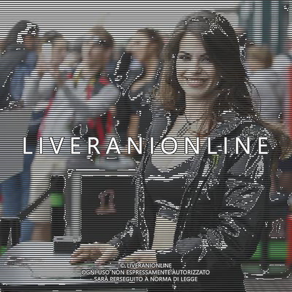 Campionato Mondiale Superbike, Pirelli Riviera di Rimini, Round 8, Misano 19/06/2016, nella foto: UMBRELLA GIRL, OMBRELLINA, ©C.ZAMAGNI/AGENZIA ALDO LIVERANI S.A.S