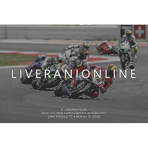 Campionato Mondiale Superbike, Pirelli Riviera di Rimini, Round 8, Misano 18/06/2016, nella foto: XAVI FORES, ANTHONY WEST, ©C.ZAMAGNI/AGENZIA ALDO LIVERANI S.A.S
