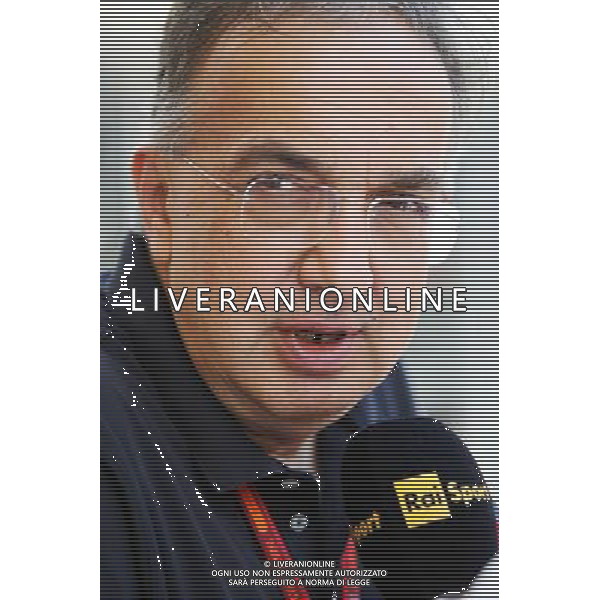 Sergio Marchionne (ITA), Ferrari President and CEO of Fiat Chrysler Automobiles. 19.06.2016. Formula 1 World Championship, Rd 8, European Grand Prix, Baku Street Circuit, Azerbaijan, Race Day. AG ALDO LIVERANI SAS ONLY ITALY