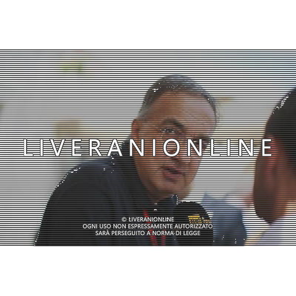 Sergio Marchionne (ITA), Ferrari President and CEO of Fiat Chrysler Automobiles. 19.06.2016. Formula 1 World Championship, Rd 8, European Grand Prix, Baku Street Circuit, Azerbaijan, Race Day. AG ALDO LIVERANI SAS ONLY ITALY