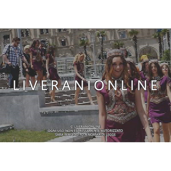 Grid girls. 19.06.2016. Formula 1 World Championship, Rd 8, European Grand Prix, Baku Street Circuit, Azerbaijan, Race Day. AG ALDO LIVERANI SAS ONLY ITALY
