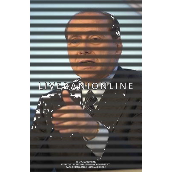 ROMA, 24-01-2003 CONSIGLIO DEI MINISTRI NELLA FOTO: SILVIO BERLUSCONI FOTO ALDO LIVERANI