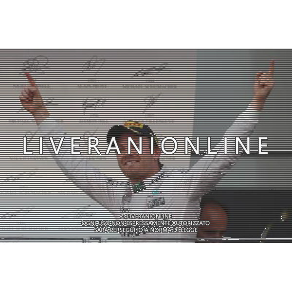 1st place Nico Rosberg (GER) Mercedes AMG Petronas F1 W07. 19.06.2016. Formula 1 World Championship, Rd 8, European Grand Prix, Baku Street Circuit, Azerbaijan, Race Day. AG ALDO LIVERANI SAS ONLY ITALY