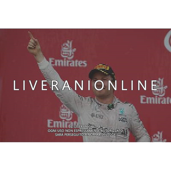 1st place Nico Rosberg (GER) Mercedes AMG Petronas F1 W07. 19.06.2016. Formula 1 World Championship, Rd 8, European Grand Prix, Baku Street Circuit, Azerbaijan, Race Day. AG ALDO LIVERANI SAS ONLY ITALY
