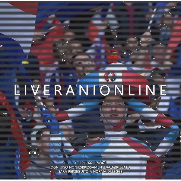 UEFA Francia EURO 2016 Final Tournament Group Stage A Lille - 19.06.2016 Svizzera-Francia Nella Foto:tifosi francia /Ph.Vitez-Ag. Aldo Liverani