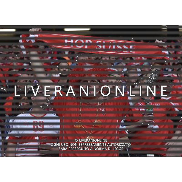 UEFA Francia EURO 2016 Final Tournament Group Stage A Lille - 19.06.2016 Svizzera-Francia Nella Foto:tifosi svizzera /Ph.Vitez-Ag. Aldo Liverani