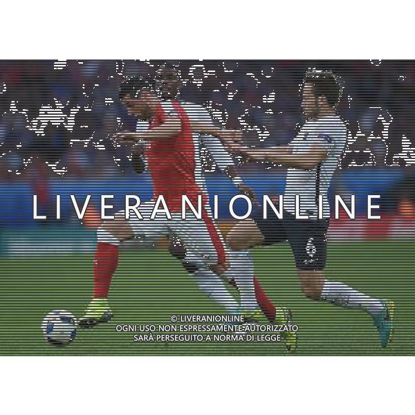 UEFA Francia EURO 2016 Final Tournament Group Stage A Lille - 19.06.2016 Svizzera-Francia Nella Foto:dzemaili-cabaye /Ph.Vitez-Ag. Aldo Liverani