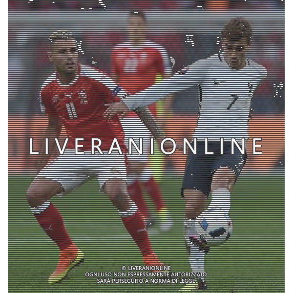 UEFA Francia EURO 2016 Final Tournament Group Stage A Lille - 19.06.2016 Svizzera-Francia Nella Foto:griezmann behrami /Ph.Vitez-Ag. Aldo Liverani