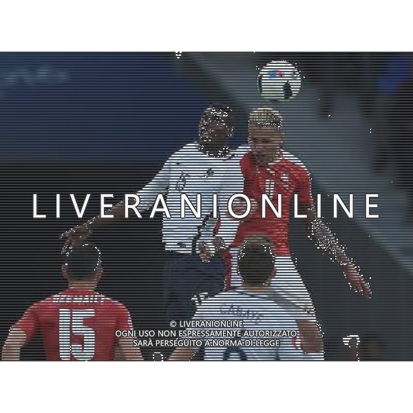 UEFA Francia EURO 2016 Final Tournament Group Stage A Lille - 19.06.2016 Svizzera-Francia Nella Foto:pogba behrami /Ph.Vitez-Ag. Aldo Liverani