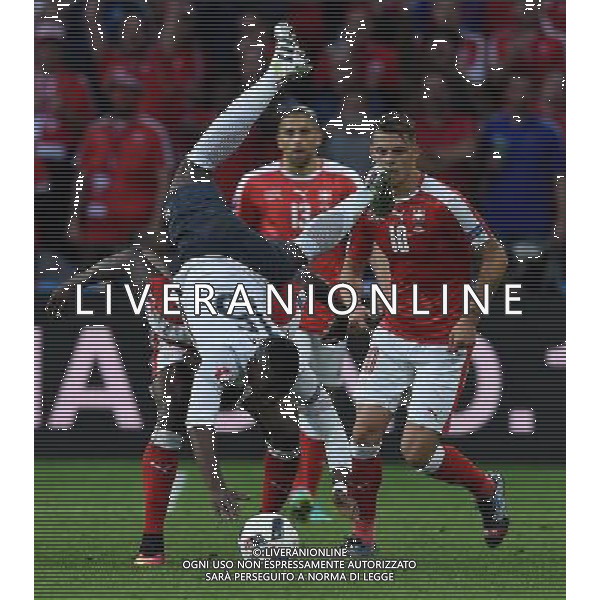 UEFA Francia EURO 2016 Final Tournament Group Stage A Lille - 19.06.2016 Svizzera-Francia Nella Foto:pogba embolo /Ph.Vitez-Ag. Aldo Liverani