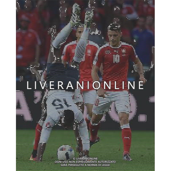 UEFA Francia EURO 2016 Final Tournament Group Stage A Lille - 19.06.2016 Svizzera-Francia Nella Foto:pogba embolo /Ph.Vitez-Ag. Aldo Liverani