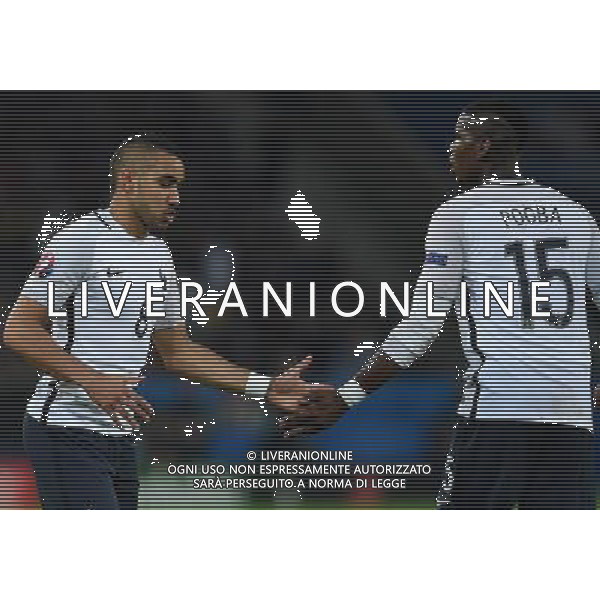 UEFA Francia EURO 2016 Final Tournament Group Stage A Lille - 19.06.2016 Svizzera-Francia Nella Foto:payet pogba /Ph.Vitez-Ag. Aldo Liverani