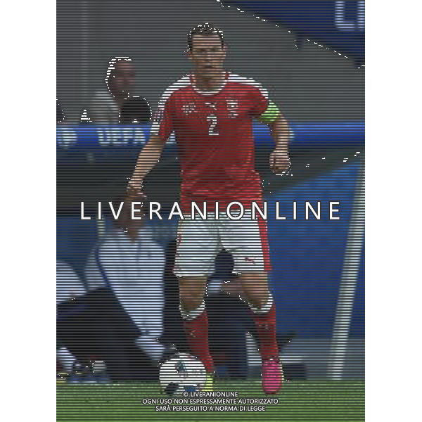 UEFA Francia EURO 2016 Final Tournament Group Stage A Lille - 19.06.2016 Svizzera-Francia Nella Foto:Lichtsteiner Stephan /Ph.Vitez-Ag. Aldo Liverani