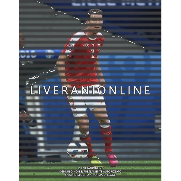 UEFA Francia EURO 2016 Final Tournament Group Stage A Lille - 19.06.2016 Svizzera-Francia Nella Foto:Lichtsteiner Stephan /Ph.Vitez-Ag. Aldo Liverani