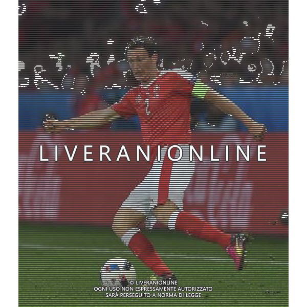 UEFA Francia EURO 2016 Final Tournament Group Stage A Lille - 19.06.2016 Svizzera-Francia Nella Foto:Lichtsteiner Stephan /Ph.Vitez-Ag. Aldo Liverani