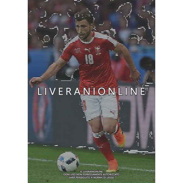 UEFA Francia EURO 2016 Final Tournament Group Stage A Lille - 19.06.2016 Svizzera-Francia Nella Foto:Mehmedi Admir /Ph.Vitez-Ag. Aldo Liverani