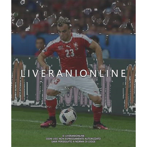 UEFA Francia EURO 2016 Final Tournament Group Stage A Lille - 19.06.2016 Svizzera-Francia Nella Foto:Shaqiri Xherdan /Ph.Vitez-Ag. Aldo Liverani