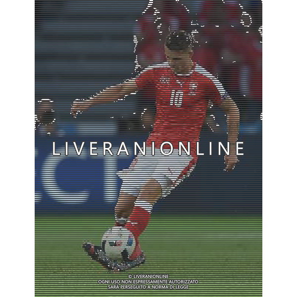UEFA Francia EURO 2016 Final Tournament Group Stage A Lille - 19.06.2016 Svizzera-Francia Nella Foto:Xhaka Granit /Ph.Vitez-Ag. Aldo Liverani