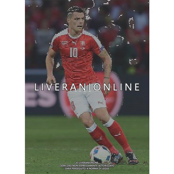UEFA Francia EURO 2016 Final Tournament Group Stage A Lille - 19.06.2016 Svizzera-Francia Nella Foto:Xhaka Granit /Ph.Vitez-Ag. Aldo Liverani