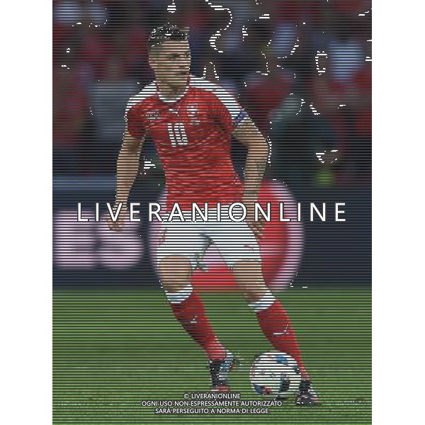 UEFA Francia EURO 2016 Final Tournament Group Stage A Lille - 19.06.2016 Svizzera-Francia Nella Foto:Xhaka Granit /Ph.Vitez-Ag. Aldo Liverani