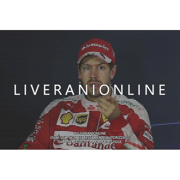 Sebastian Vettel (GER) Ferrari in the FIA Press Conference. 19.06.2016. Formula 1 World Championship, Rd 8, European Grand Prix, Baku Street Circuit, Azerbaijan, Race Day. AG ALDO LIVERANI SAS ONLY ITALY
