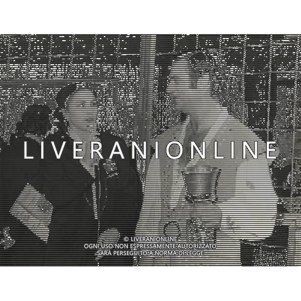 Ottavia Piccolo attrice italiana - Retrospettiva nella foto con Nando Orfei © ARCHIVIO / AGENZIA ALDO LIVERANI SAS