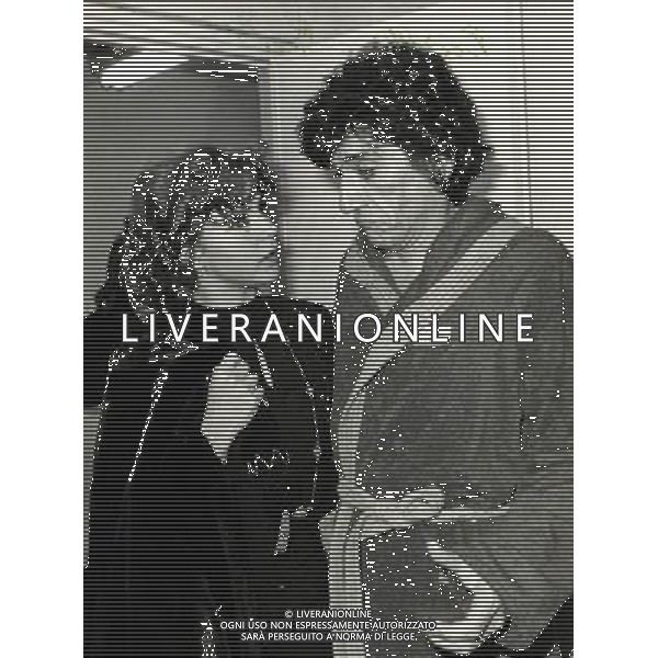 Ottavia Piccolo attrice italiana - Retrospettiva nella foto con Gigi Proietti © ARCHIVIO / AGENZIA ALDO LIVERANI SAS