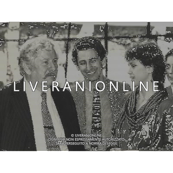 Ottavia Piccolo attrice italiana - Retrospettiva nella foto con Peter Ustinov e Daniele Formica © ARCHIVIO / AGENZIA ALDO LIVERANI SAS