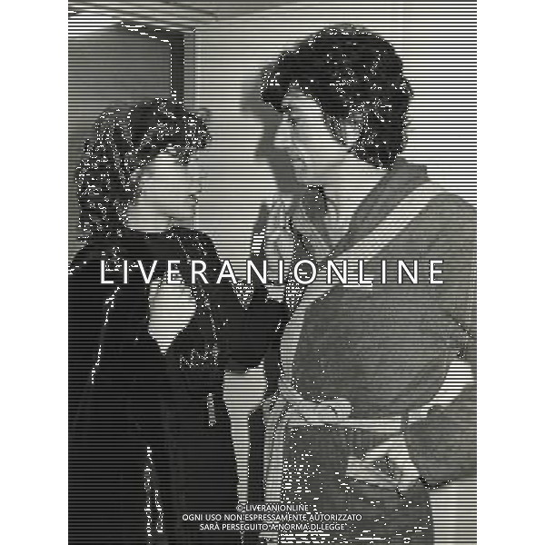 Ottavia Piccolo attrice italiana - Retrospettiva nella foto con Gigi Proietti © ARCHIVIO / AGENZIA ALDO LIVERANI SAS