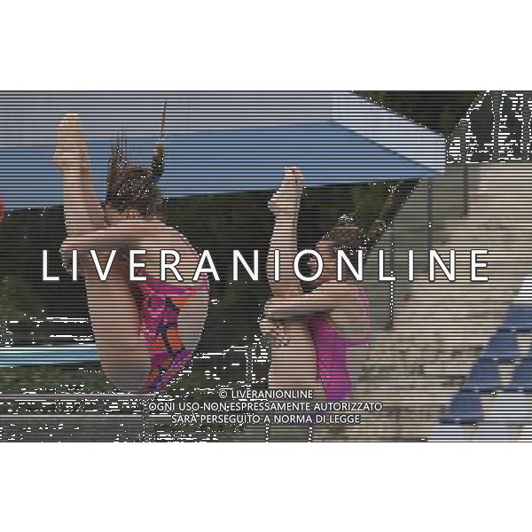 Campionati Italiani Assoluti Estivi Open Roma - 20.05.2016 - Stadio del Nuoto - nella foto: Francesca Dallape\' e Tania Cagnotto /Ph. Corradetti - AG ALDO LIVERANI SAS/ AGENZIA ALDO LIVERANI SAS Campionati Italiani Assoluti Estivi Open Tuffi Roma - 20.05.2016