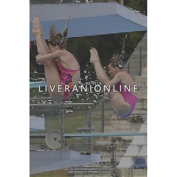 Campionati Italiani Assoluti Estivi Open Roma - 20.05.2016 - Stadio del Nuoto - nella foto: Francesca Dallape\' e Tania Cagnotto /Ph. Corradetti - AG ALDO LIVERANI SAS/ AGENZIA ALDO LIVERANI SAS Campionati Italiani Assoluti Estivi Open Tuffi Roma - 20.05.2016