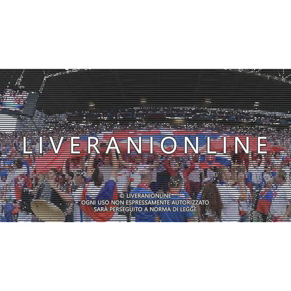UEFA Francia EURO 2016 Final Tournament Group Stage B Saint-Etienne - 20.06.2016 Slovacchia-Inghilterra Nella Foto:tifosi slovacchia /Ph.Vitez-Ag. Aldo Liverani