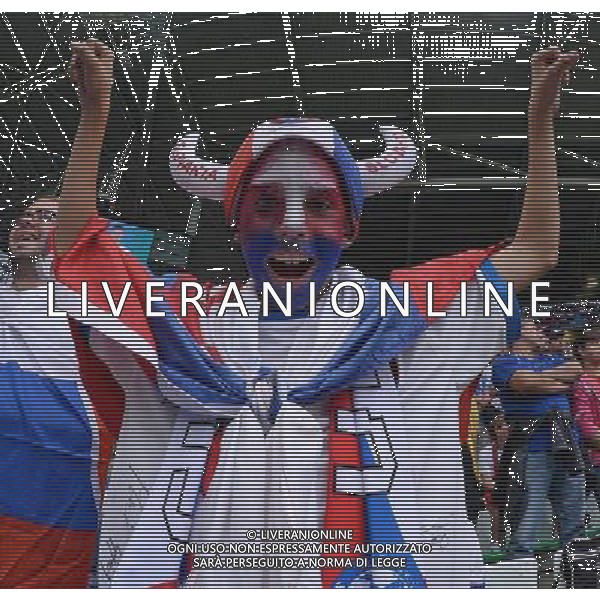 UEFA Francia EURO 2016 Final Tournament Group Stage B Saint-Etienne - 20.06.2016 Slovacchia-Inghilterra Nella Foto:tifosi slovacchia /Ph.Vitez-Ag. Aldo Liverani