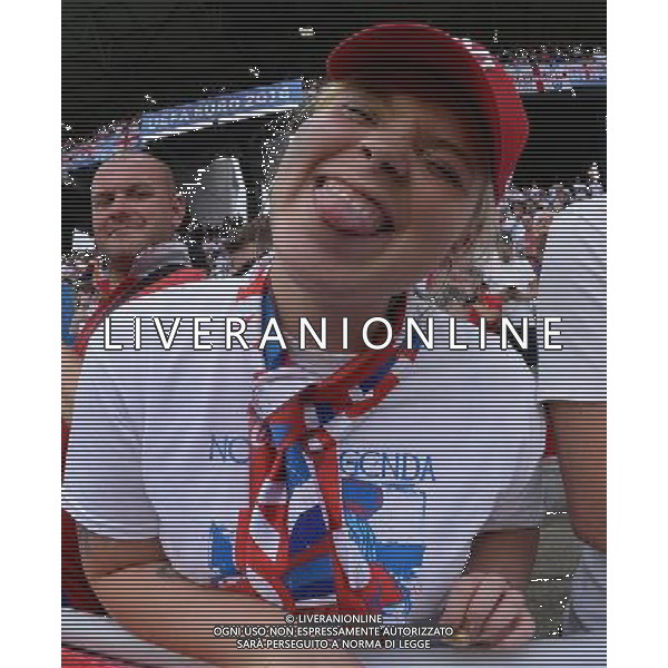 UEFA Francia EURO 2016 Final Tournament Group Stage B Saint-Etienne - 20.06.2016 Slovacchia-Inghilterra Nella Foto:tifosi slovacchia /Ph.Vitez-Ag. Aldo Liverani