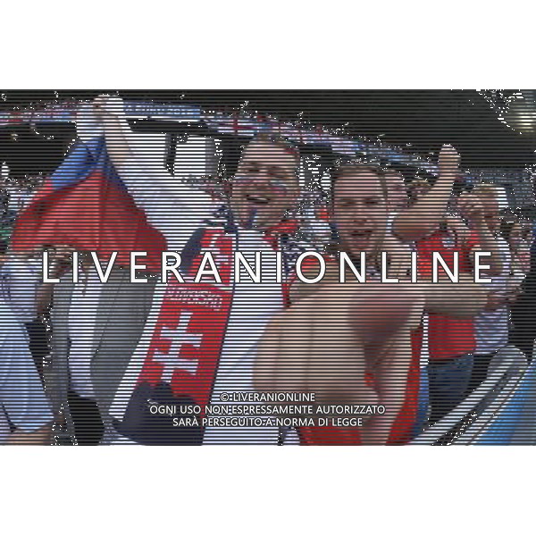 UEFA Francia EURO 2016 Final Tournament Group Stage B Saint-Etienne - 20.06.2016 Slovacchia-Inghilterra Nella Foto:tifosi slovacchia /Ph.Vitez-Ag. Aldo Liverani