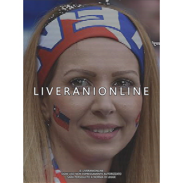 UEFA Francia EURO 2016 Final Tournament Group Stage B Saint-Etienne - 20.06.2016 Slovacchia-Inghilterra Nella Foto:tifosi slovacchia /Ph.Vitez-Ag. Aldo Liverani